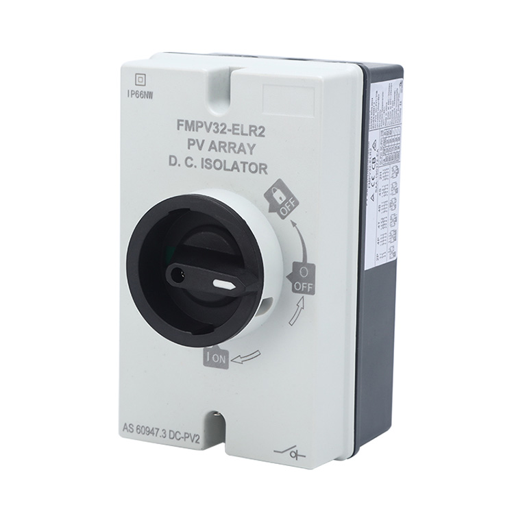 IP66 Dc Isolator Switch e sa keneleng metsi